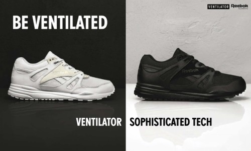 Reebok Ventilator Sophisticated Tech 追风上市